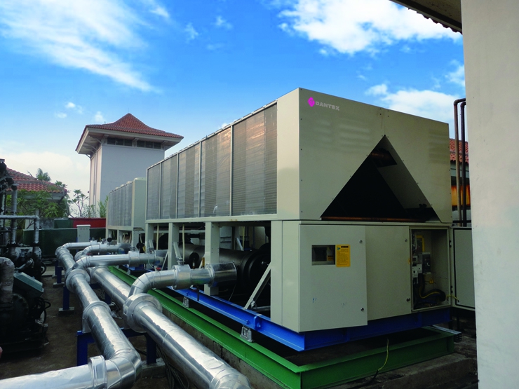 чиллеры модульные с винтовыми компрессорами