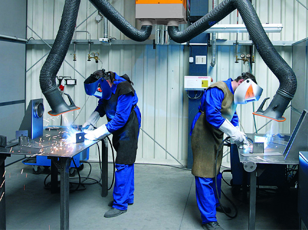 Промышленная система вентиляции