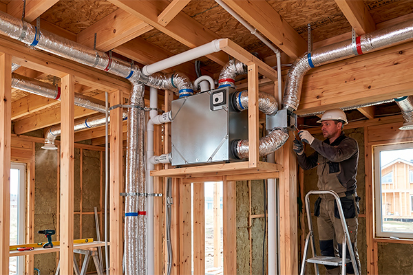 Вентиляция в каркасном доме: виды и выбор системы