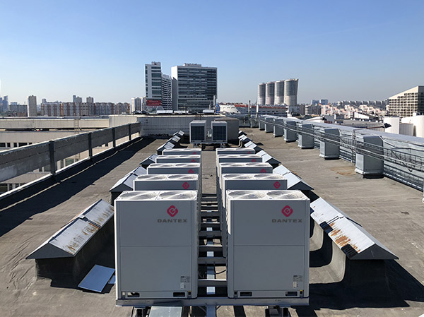 Системы кондиционирования DANTEX в гостинице AEROSTAR