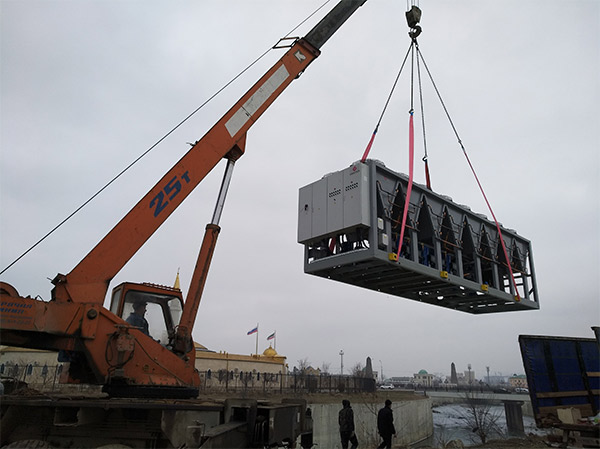 Модульные чиллеры DANTEX в «Доме приемов»