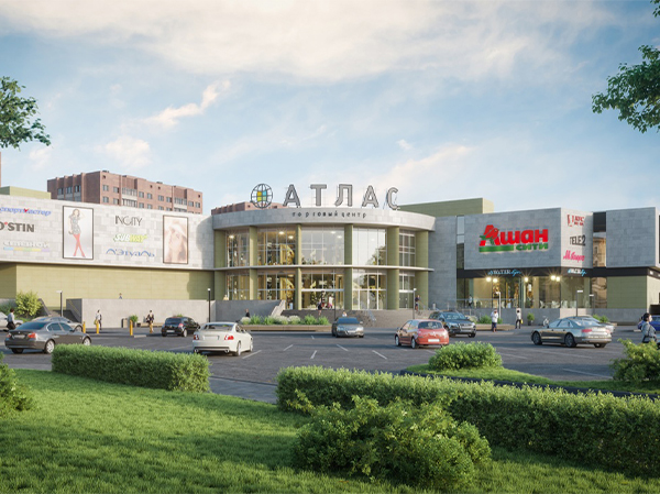 Энергоэффективная вентиляция и кондиционирование в ТЦ Атлас