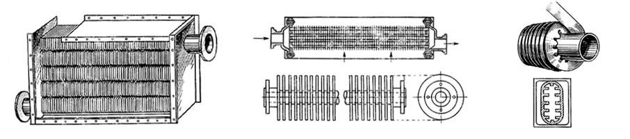 Схема парового калорифера