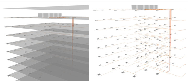 3D-вид запроектированного оборудования