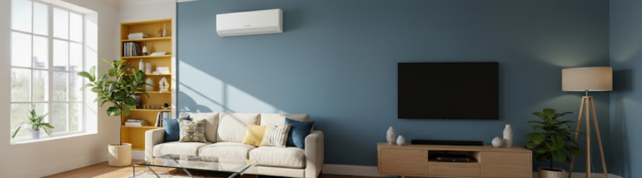 Кондиционер в интерьере