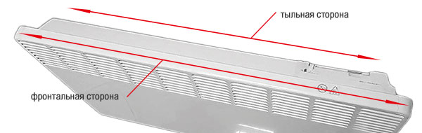 Стороны конвекторов DANTEX