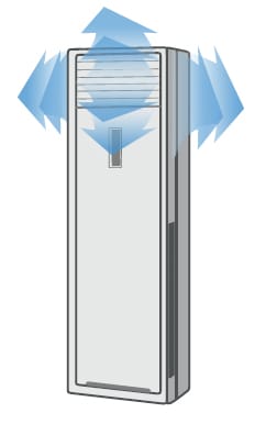 Распределение воздушного потока